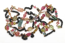 Load image into Gallery viewer, Bracelet - Sterling silver, gold fill, Tourmaline