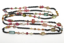 Load image into Gallery viewer, Bracelet - Sterling silver, gold fill, Tourmaline