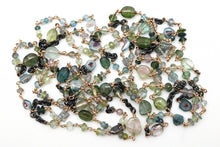 Load image into Gallery viewer, Bracelet - Sterling silver, gold fill, Green Tourmaline