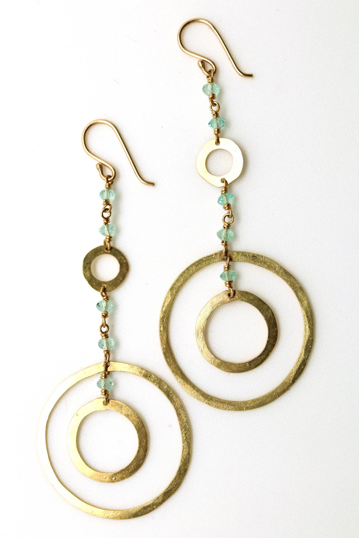 Earrings - Aquamarine