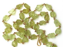 Load image into Gallery viewer, Necklace - Green Garnet, Imperial Topaz