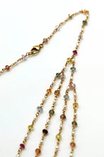 Load image into Gallery viewer, Necklace - Fancy Sapphire, Pearl Bib