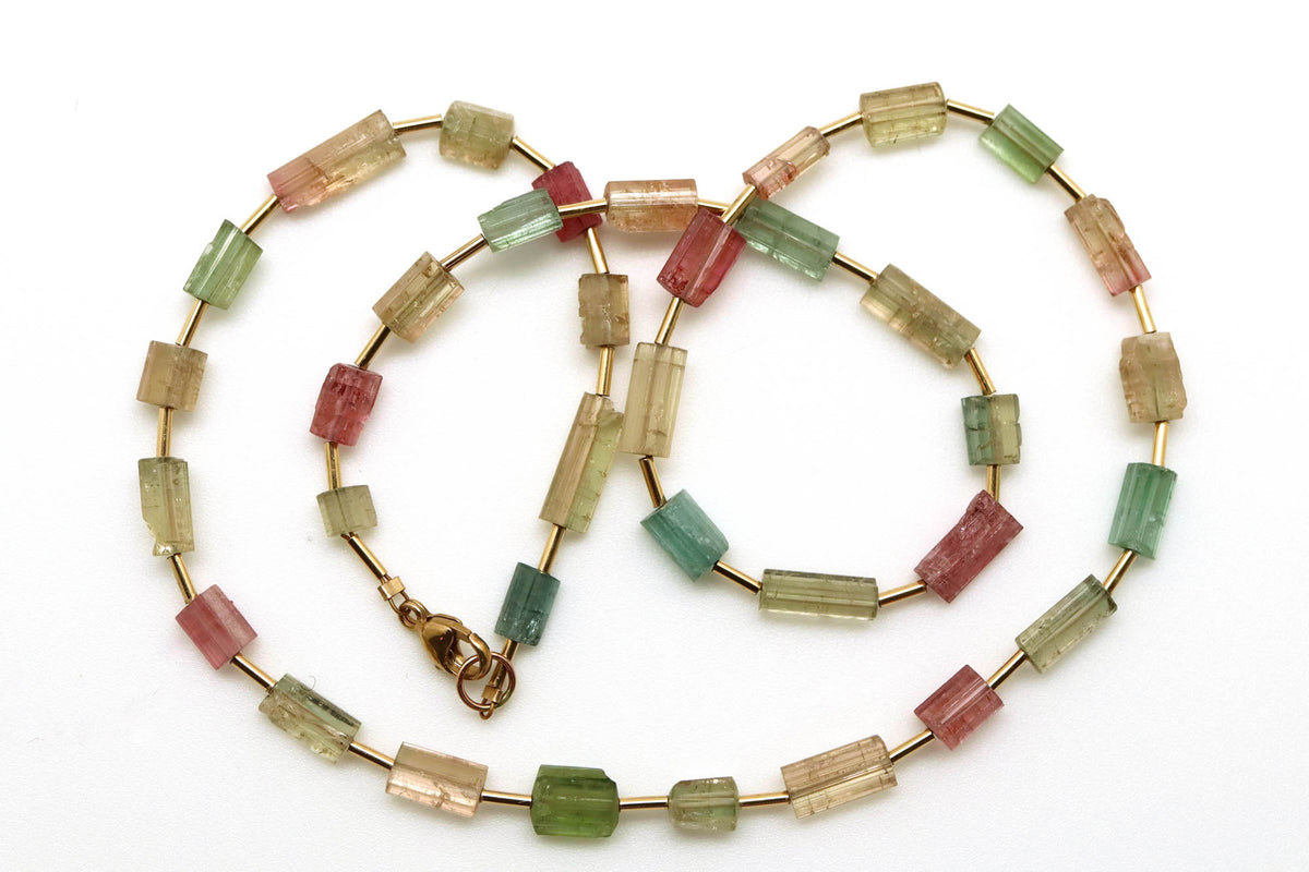 Necklace - Fancy Tourmaline Crystals