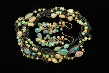 Load image into Gallery viewer, Necklace - Blackened Sterling 18k gold