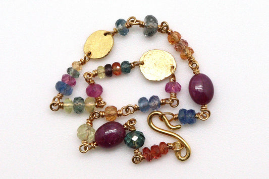 Bracelet - Fancy Sapphire, Ruby