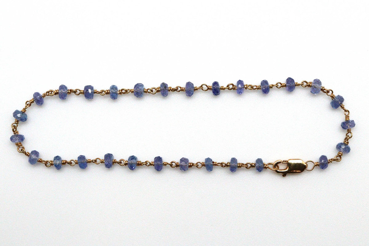 Bracelet - 18k gold, Tanzanite