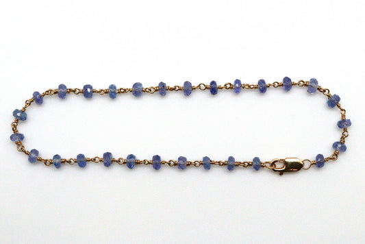 Bracelet - 18k gold, Tanzanite