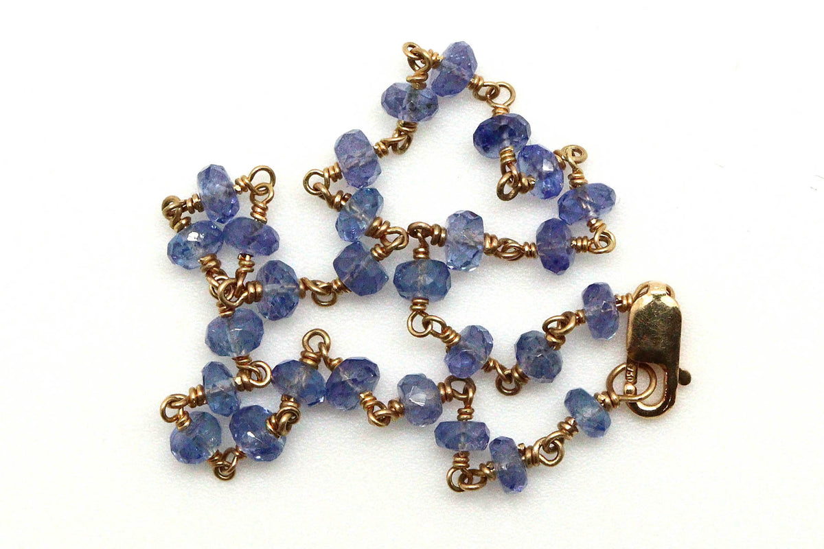 Bracelet - 18k gold, Tanzanite