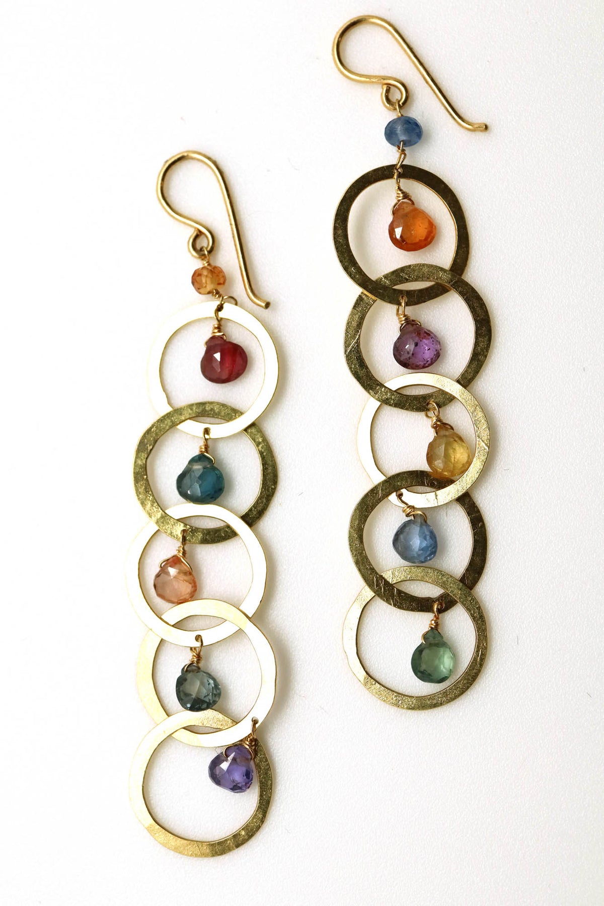 Earrings - Fancy Sapphires