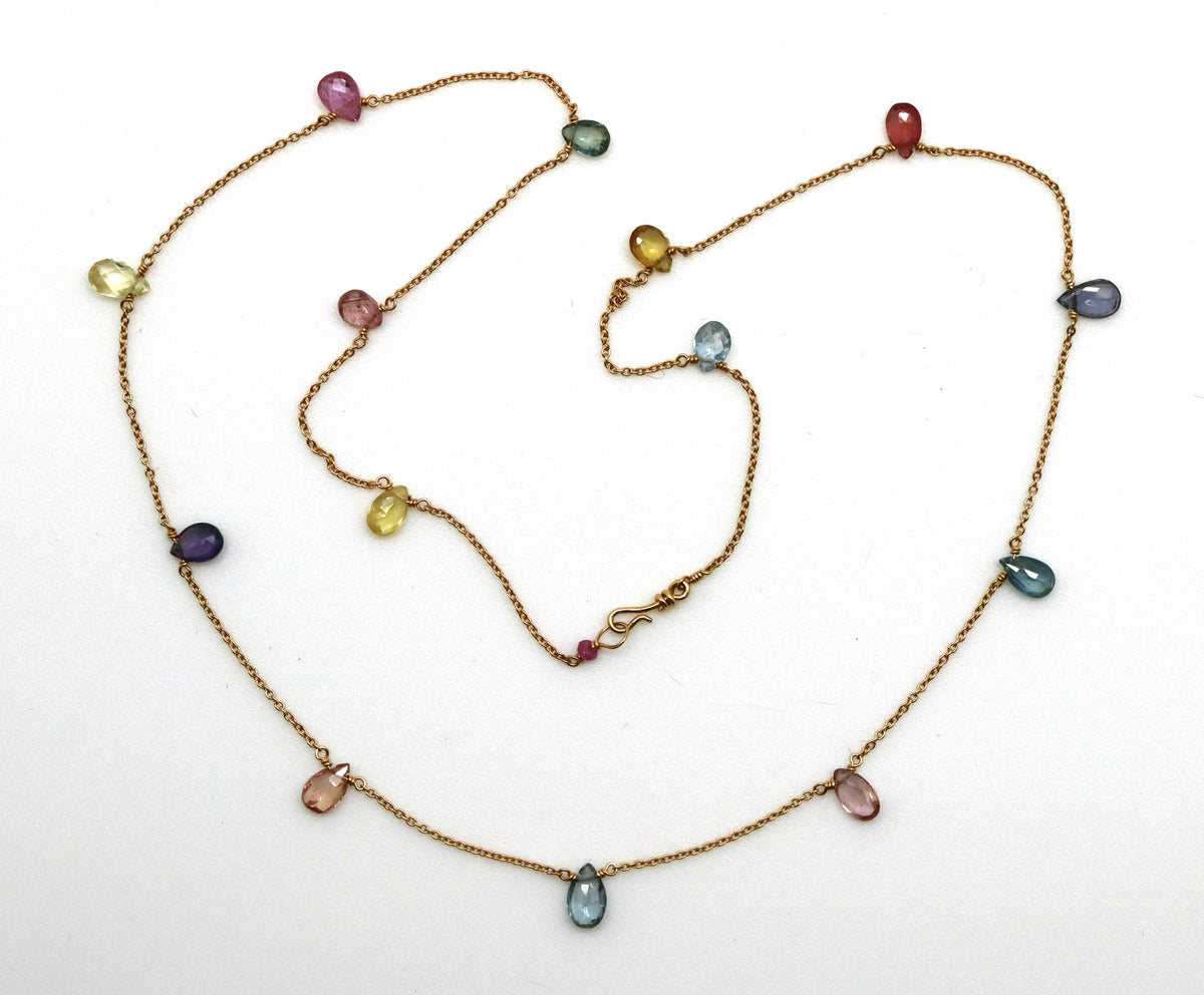 Necklace - Fancy Sapphires