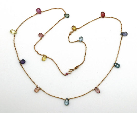 Necklace - Fancy Sapphires