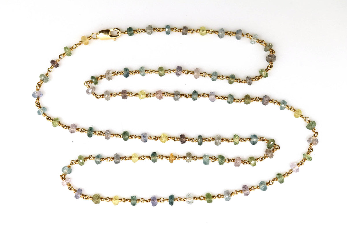 Necklace - Fancy Sapphires