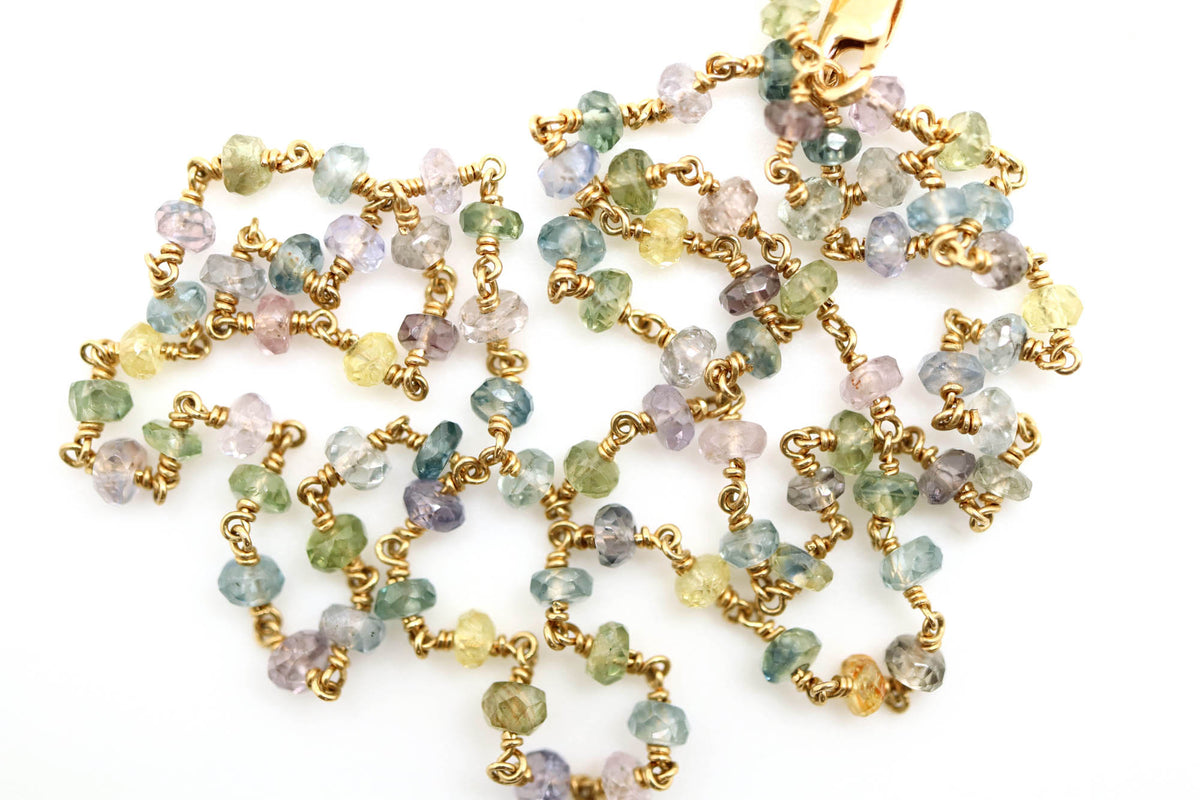 Necklace - Fancy Sapphires