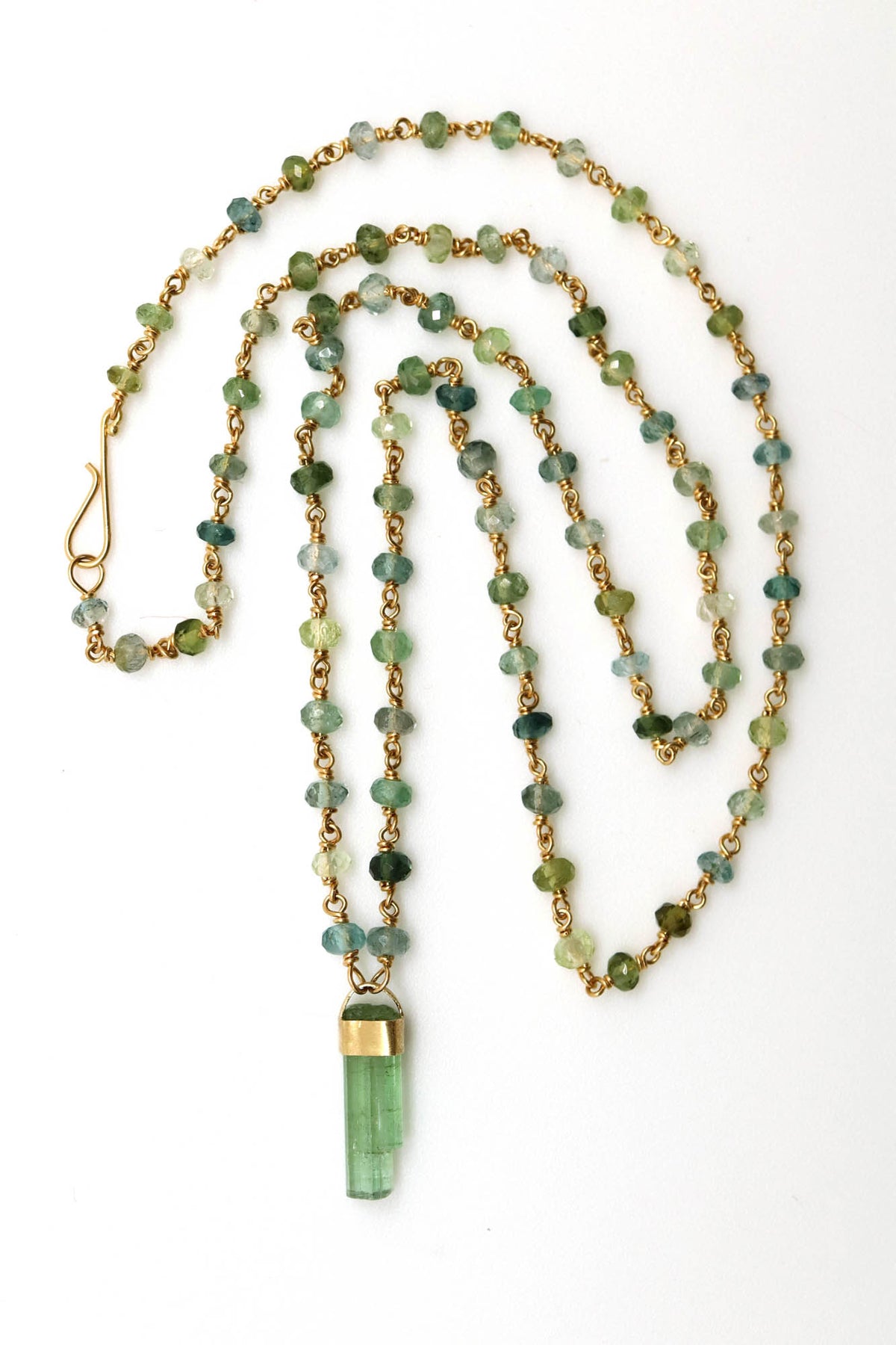 Necklace - Green Tourmaline