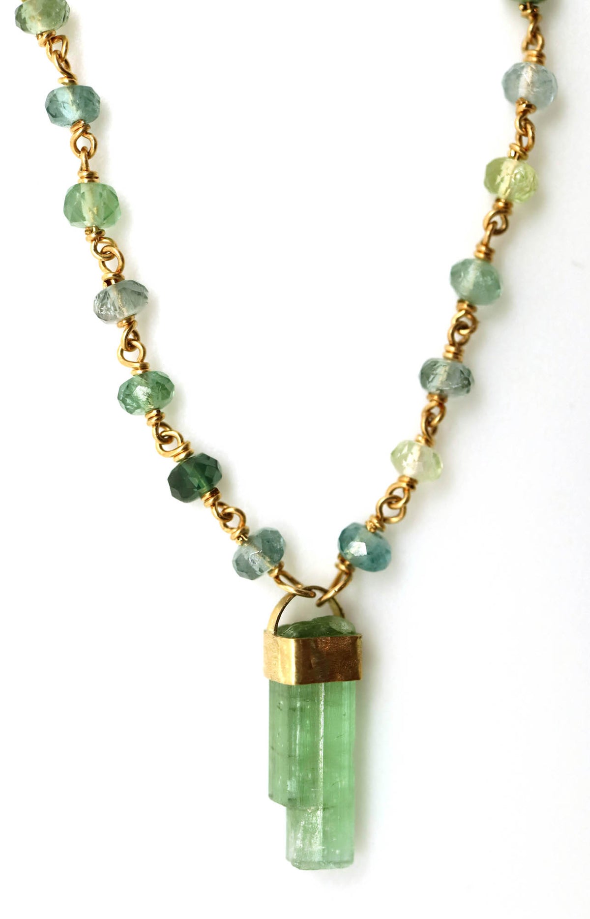 Necklace - Green Tourmaline