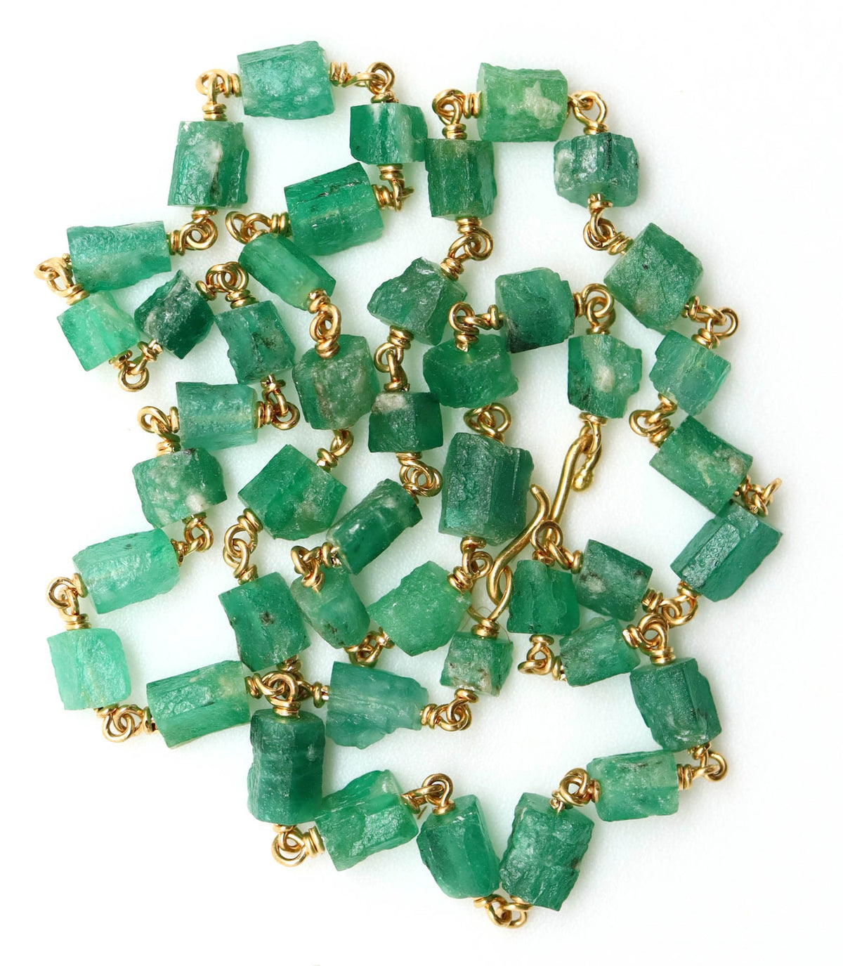 Necklace - Emerald Crystals