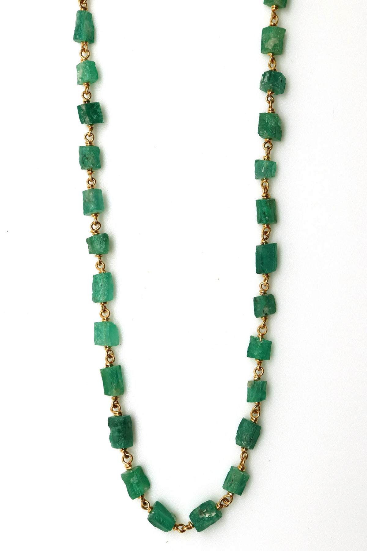 Necklace - Emerald Crystals