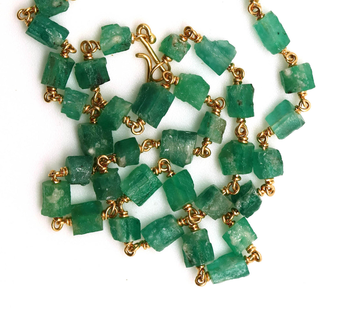 Necklace - Emerald Crystals