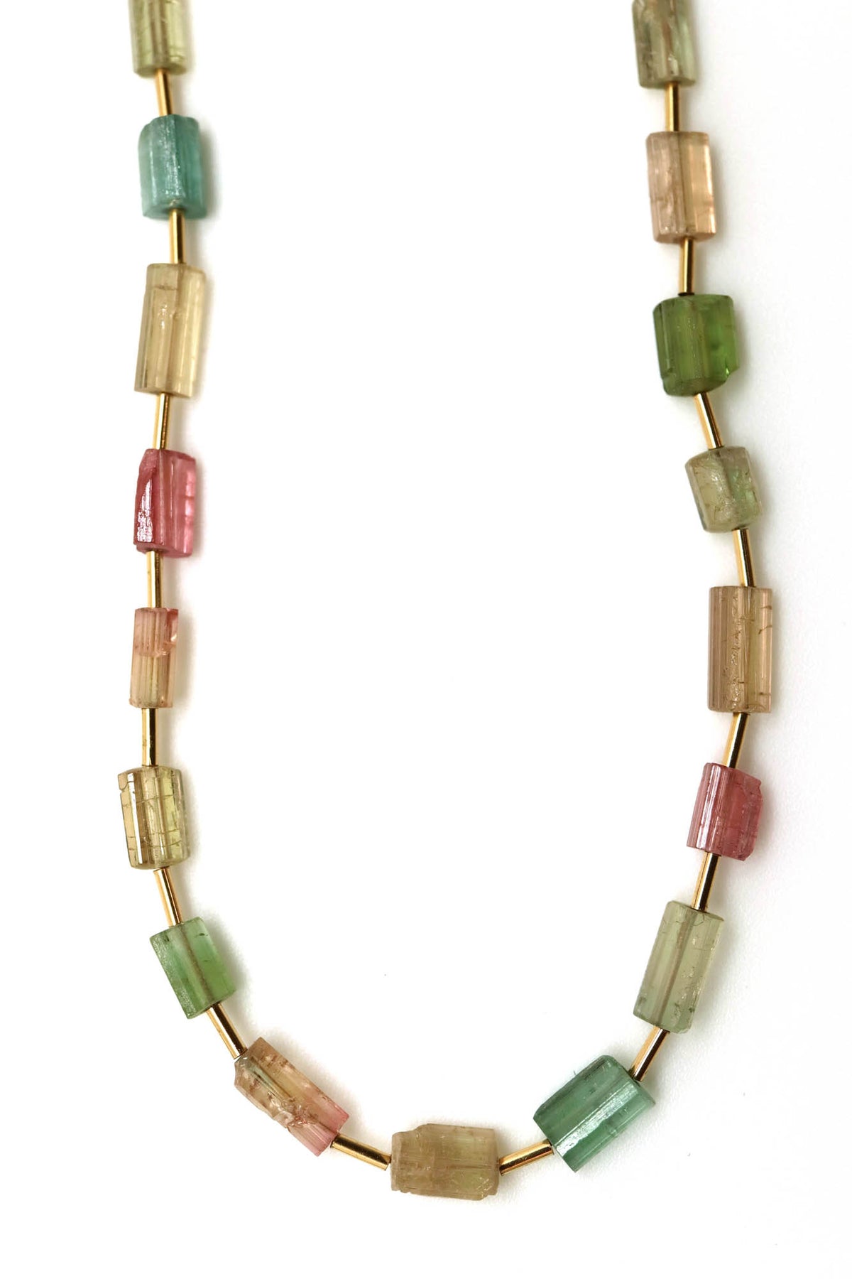 Necklace - Fancy Tourmaline Crystals