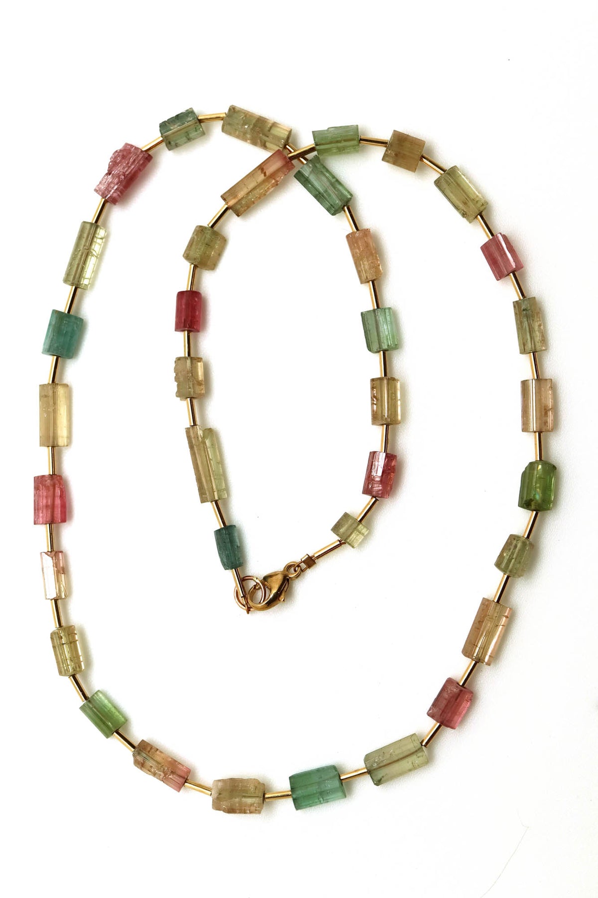 Necklace - Fancy Tourmaline Crystals