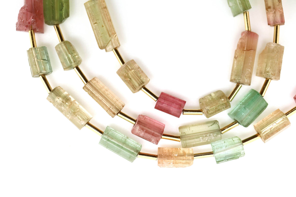 Necklace - Fancy Tourmaline Crystals