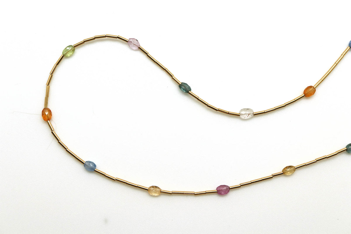 Necklace - Fancy Sapphire Lozenges