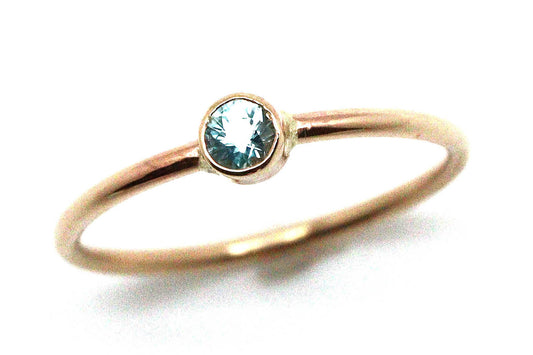 Rings - 14k gold, Tsavorite
